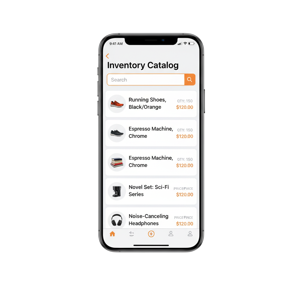InventoryVerse Inventory Tracking on iPhone 15